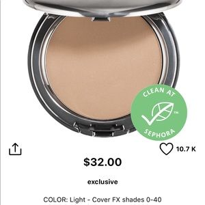 Cover FX Perfect Pressed Powder Light 0.33 oz